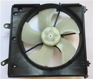 Honda Fit Tliet Volumi Saloon 03-08 Assemblaġġ tal-Fan tar-Radjatur 19015-REJ-H51 19015-REJ-W01