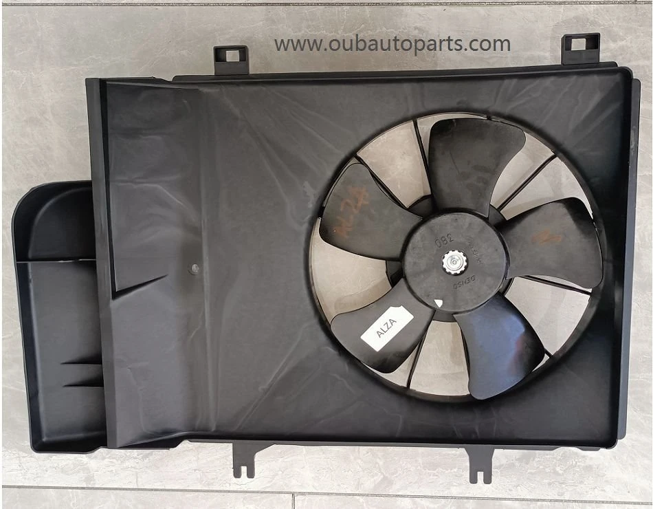 Perodua Alza Radjatur Fan Motor + Fan Blade + Fan Guard Set Komplet 16360-BZ160